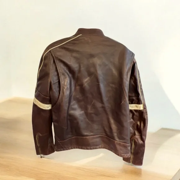 Belstaf Leather XL Tom Cruise Hero ‘War of the worlds” Collectors Coat - Picture 3 of 9